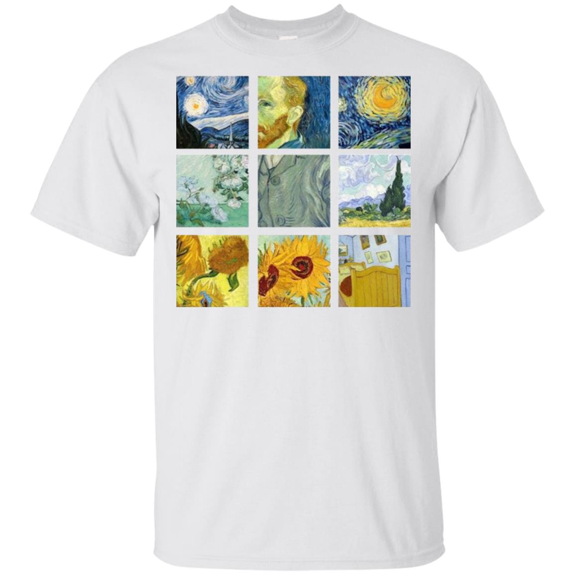Vincent Van Gogh Collage T-Shirts 