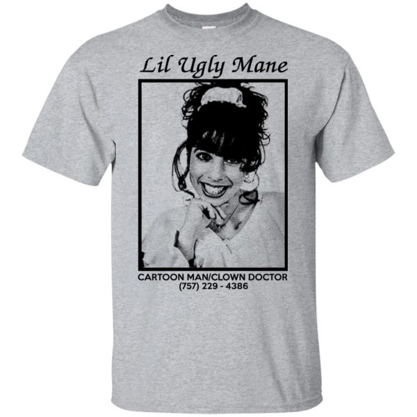 Lil Ugly Mane Cartoon Man Clown Doctor T-Shirts, Hoodie, Tank 3