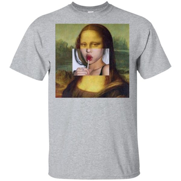 Mona Lisa Lolipop T-Shirts, Hoodie, Tank 3