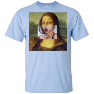 Mona Lisa Lolipop T-Shirts, Hoodie, Tank 16