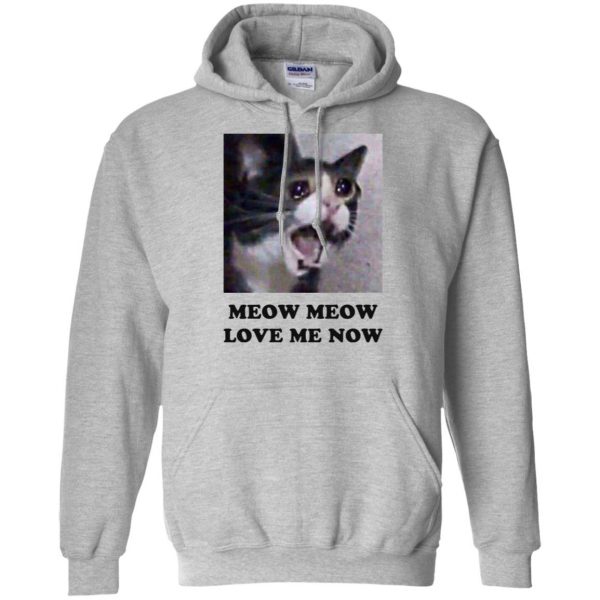 Meow Meow Love Me Now Cat Lovers T-Shirts, Hoodie, Tank 9