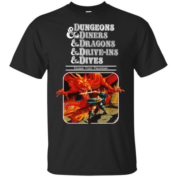 Escape From Flavortown: Dungeons & Diners & Dragons ... T-Shirts, Hoodie, Tank 3