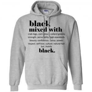Black Mixed With Crab Legs Cornbread Collard Greens Strength T-Shirts, Hoodie, Tank 20
