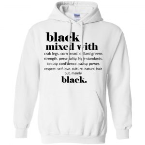 Black Mixed With Crab Legs Cornbread Collard Greens Strength T-Shirts, Hoodie, Tank 21