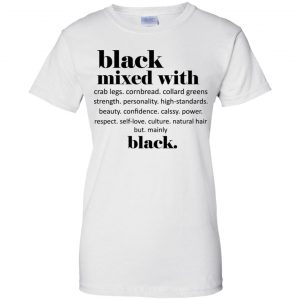 Black Mixed With Crab Legs Cornbread Collard Greens Strength T-Shirts, Hoodie, Tank 24