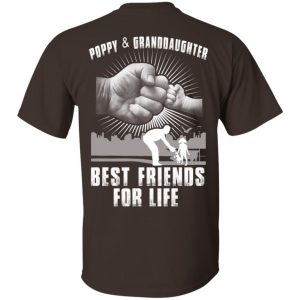 Poppy And Granddaughter Best Friends For Life T-Shirts, Hoodie, Tank 17