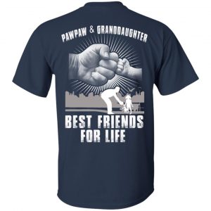 Paw And Granddaughter Best Friends For Life T-Shirts, Hoodie, Tank 16