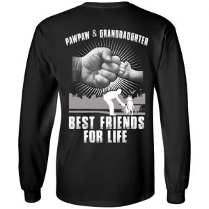 Paw And Granddaughter Best Friends For Life T-Shirts, Hoodie, Tank 18