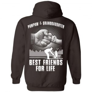 Paw And Granddaughter Best Friends For Life T-Shirts, Hoodie, Tank 24