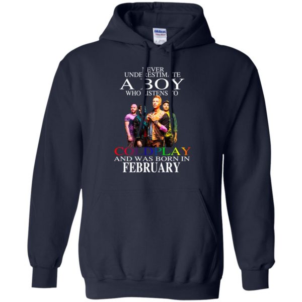 A Boy Who Listens To Coldplay And Was Born In February T-Shirts, Hoodie, Tank Apparel 10