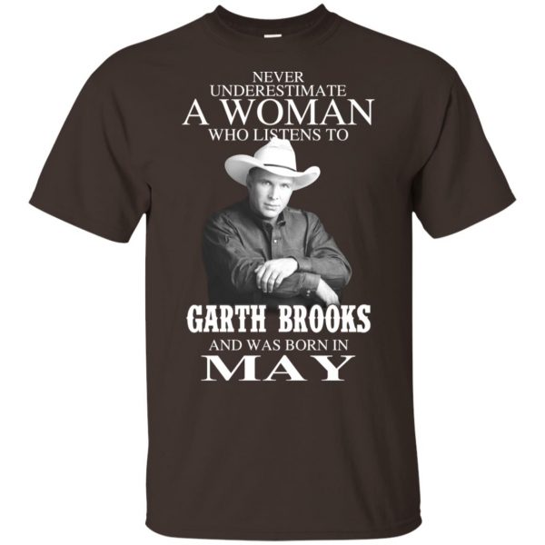 A Woman Who Listens To Garth Brooks And Was Born In May T-Shirts, Hoodie, Tank 4