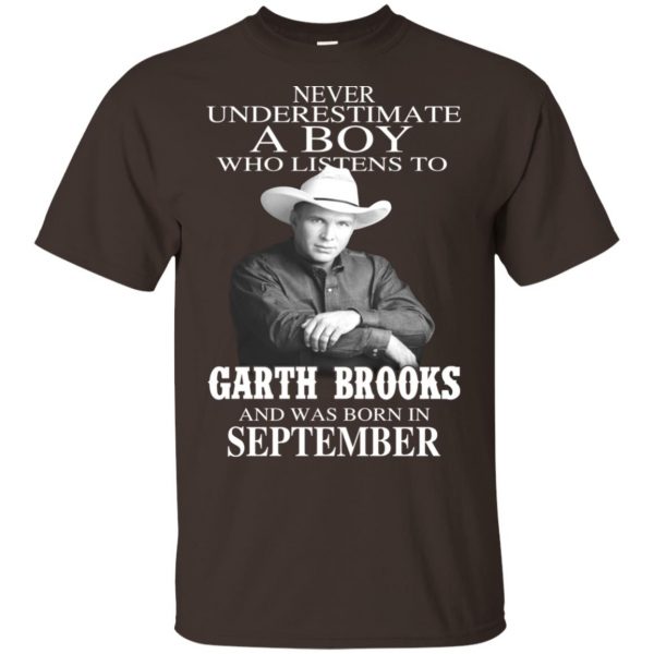 A Boy Who Listens To Garth Brooks And Was Born In September T-Shirts, Hoodie, Tank Apparel 6