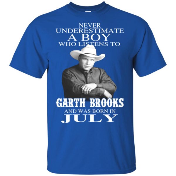 A Boy Who Listens To Garth Brooks And Was Born In July T-Shirts, Hoodie, Tank Apparel 4