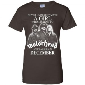A Girl Who Listens To Motorhead And Was Born In December T-Shirts, Hoodie, Tank 23