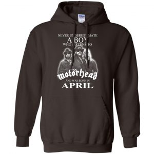 A Boy Who Listens To Motorhead And Was Born In April T-Shirts, Hoodie, Tank 22