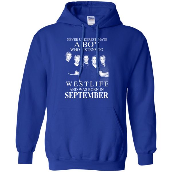 A Boy Who Listens To Westlife And Was Born In September T-Shirts, Hoodie, Tank Apparel 12