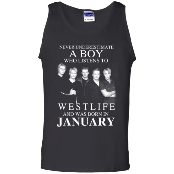 A Boy Who Listens To Westlife And Was Born In January T-Shirts, Hoodie, Tank Apparel 13