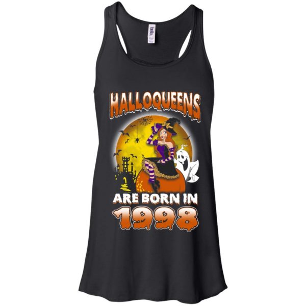 Halloqueens Are Born In 1998 Halloween T-Shirts, Hoodie, Tank Birthday Gift & Age 7