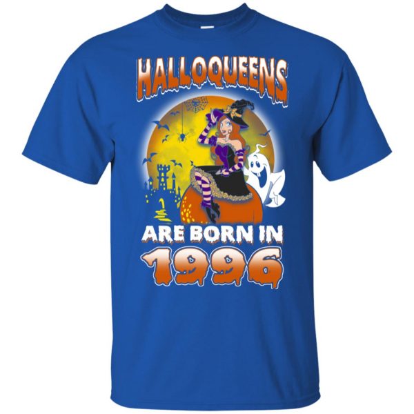 Halloqueens Are Born In 1996 Halloween T-Shirts, Hoodie, Tank Birthday Gift & Age 5