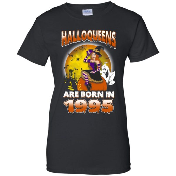 Halloqueens Are Born In 1995 Halloween T-Shirts, Hoodie, Tank Birthday Gift & Age 12