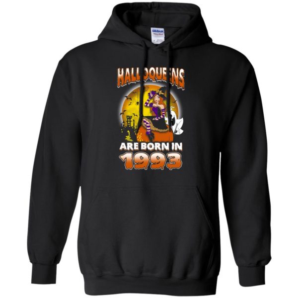Halloqueens Are Born In 1993 Halloween T-Shirts, Hoodie, Tank Birthday Gift & Age 8