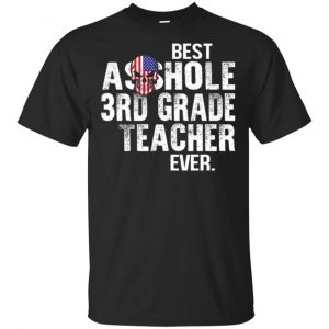 Best Asshole 3rd Grade Teacher Ever T-Shirts, Hoodie, Tank Jobs