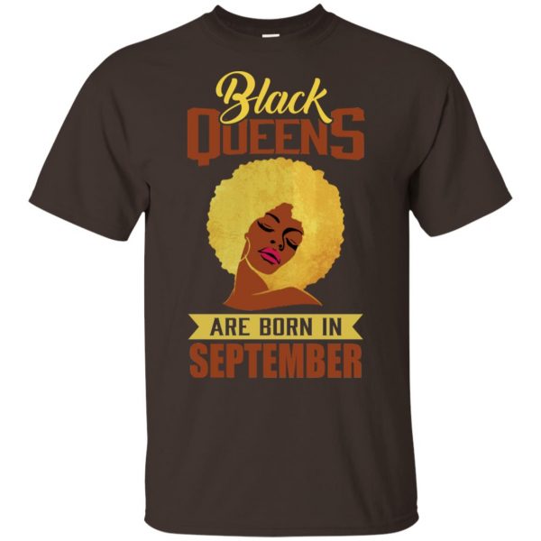 Black Queens Are Born In September T-Shirts, Hoodie, Tank Apparel 4