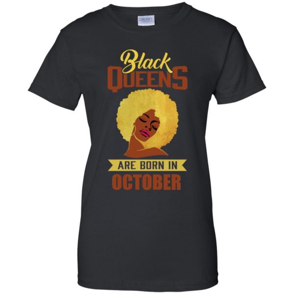 Black Queens Are Born In October T-Shirts, Hoodie, Tank Apparel 12