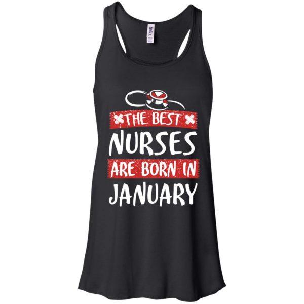 The Best Nurses Are Born In January Birthday T-Shirts, Hoodie, Tank Apparel 7