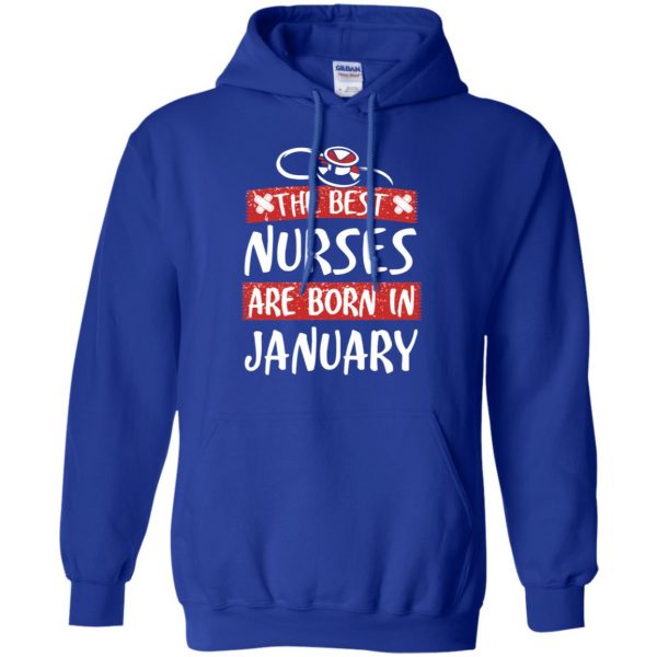 The Best Nurses Are Born In January Birthday T-Shirts, Hoodie, Tank Apparel 11