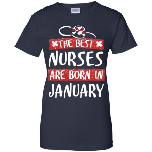 The Best Nurses Are Born In January Birthday T-Shirts, Hoodie, Tank Apparel 13