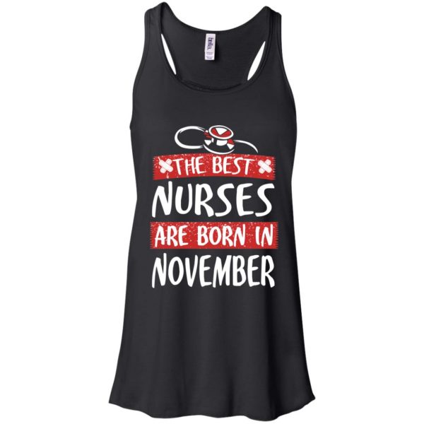 The Best Nurses Are Born In November Birthday T-Shirts, Hoodie, Tank Apparel 7