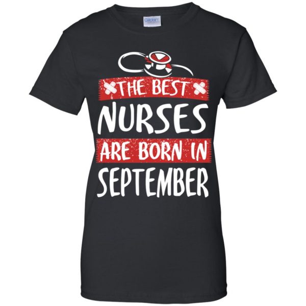The Best Nurses Are Born In September Birthday T-Shirts, Hoodie, Tank Apparel 12