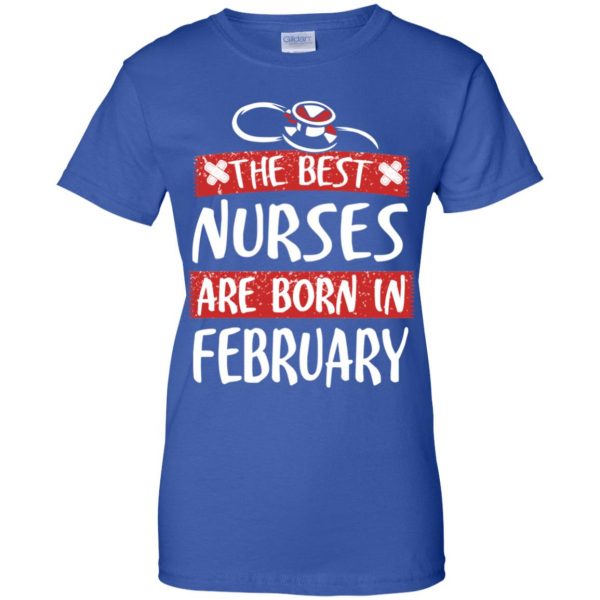 The Best Nurses Are Born In February Birthday T-Shirts, Hoodie, Tank Apparel 14