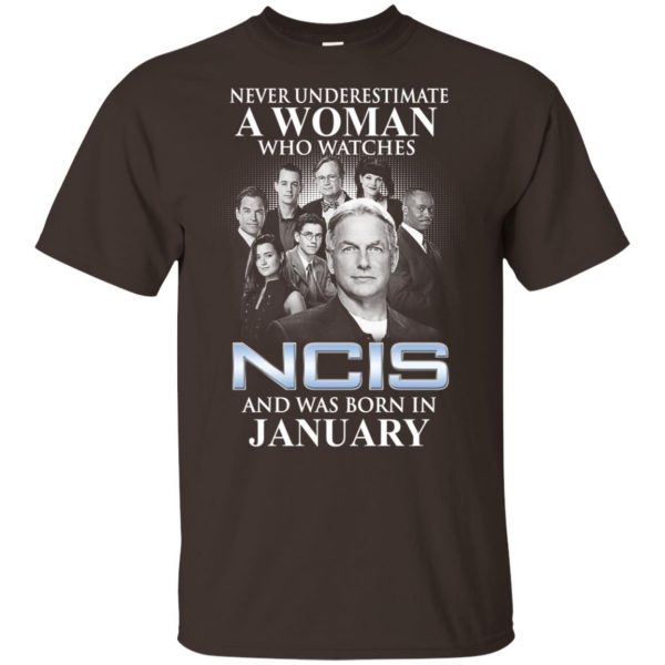 A Woman Who Watches NCIS And Was Born In January T-Shirts, Hoodie, Tank New Arrivals 4