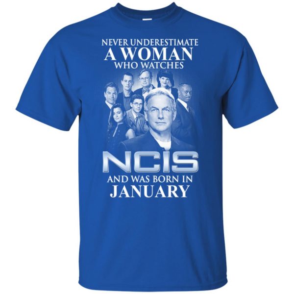 A Woman Who Watches NCIS And Was Born In January T-Shirts, Hoodie, Tank New Arrivals 5