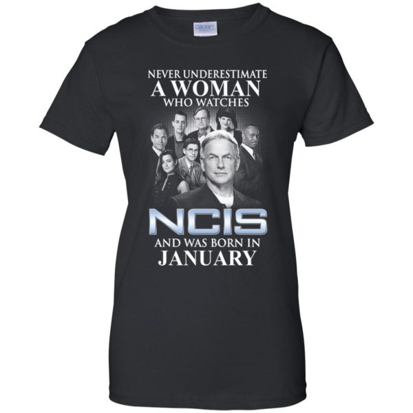 A Woman Who Watches NCIS And Was Born In January T-Shirts, Hoodie, Tank New Arrivals 11