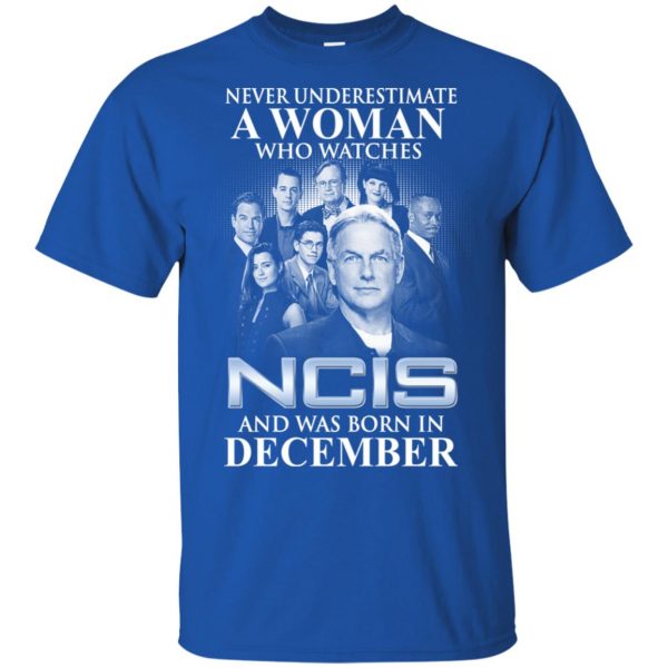 A Woman Who Watches NCIS And Was Born In December T-Shirts, Hoodie, Tank 5