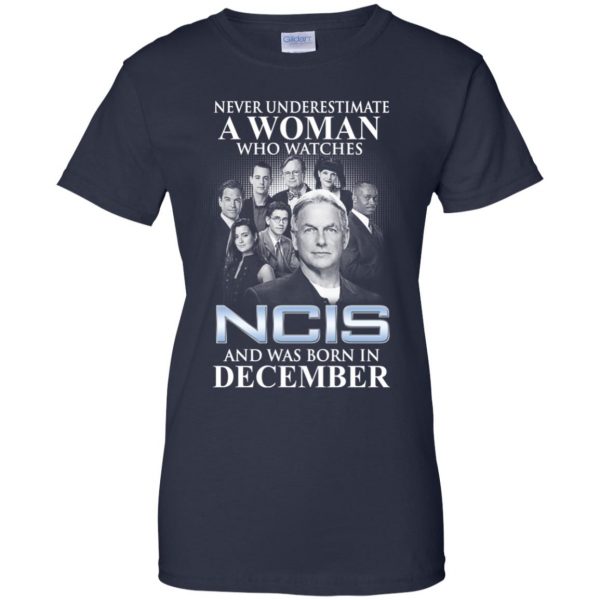 A Woman Who Watches NCIS And Was Born In December T-Shirts, Hoodie, Tank 13