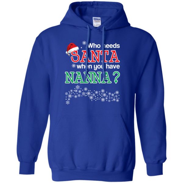 Who Needs Santa When You Have Nanna? Christmas T-Shirts, Hoodie, Tank Apparel 10