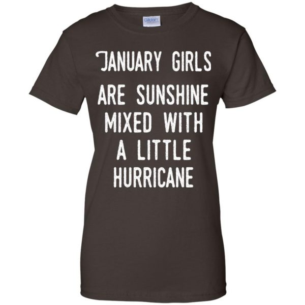January Girls Are Sunshine Mixed With A Little Hurricane T-Shirts, Hoodie, Tank Apparel 12