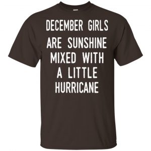 December Girls Are Sunshine Mixed With A Little Hurricane T-Shirts, Hoodie, Tank Apparel 2