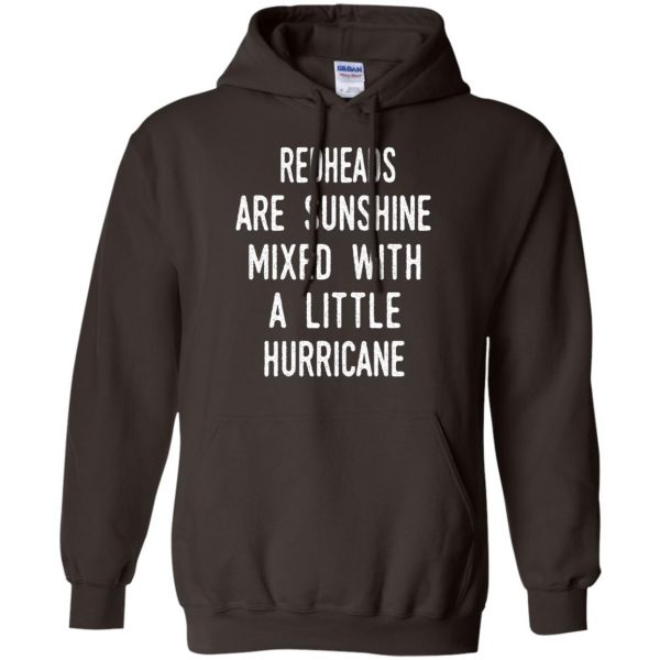 Redhead Girls Are Sunshine Mixed With A Little Hurricane T-Shirts, Hoodie, Tank Apparel 9