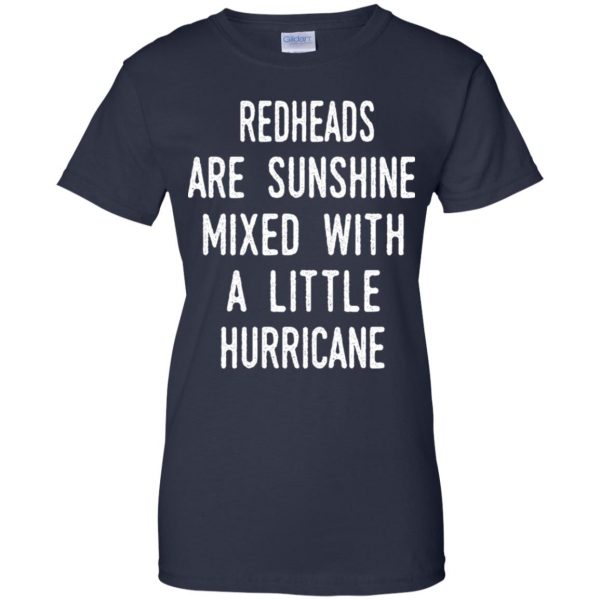 Redhead Girls Are Sunshine Mixed With A Little Hurricane T-Shirts, Hoodie, Tank Apparel 13