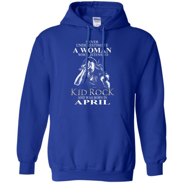 A Woman Who Listens To Kid Rock And Was Born In April T-Shirts, Hoodie, Tank Apparel 10