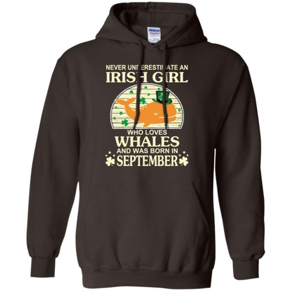 An Irish Girl Who Loves Whales And Was Born In September T-Shirts, Hoodie, Tank 9