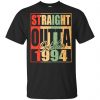 Vintage Straight Outta October 1994 Birthday T-Shirts, Hoodie, Tank 2