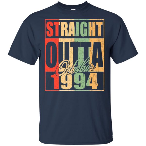 Vintage Straight Outta October 1994 Birthday T-Shirts, Hoodie, Tank 6