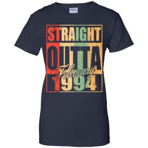 Vintage Straight Outta February 1994 Birthday T-Shirts, Hoodie, Tank 24