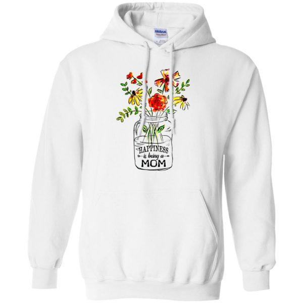 Happiness Is Being A Mom Flower T-Shirts, Hoodie, Tank 10